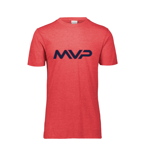 [FTSCUBRD-AS-LOGO2] Decker Men's Tri-Blend T-Shirt - Short Sleeve (Adult S, Red, Logo 2)